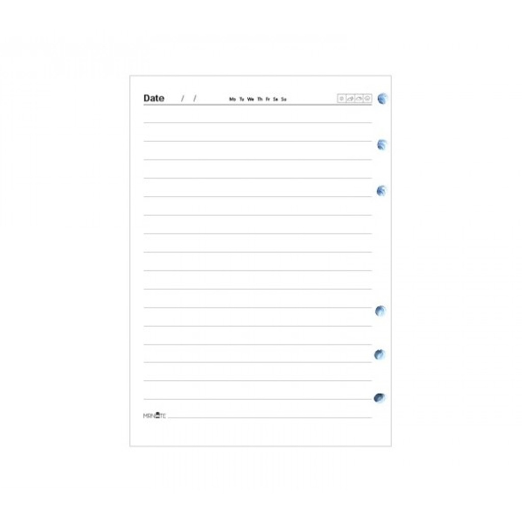 یدک کلاسور 6 حلقه 1/8 / مستر نوت