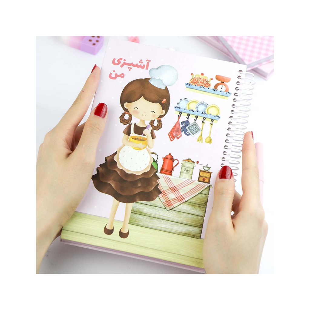 دفتر آشپزی جلد سخت سرآشپز / نیکولند