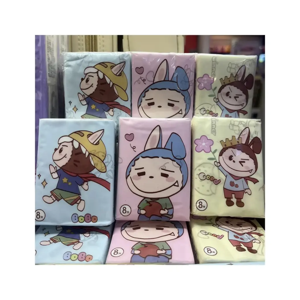 دستمال کاغذی فانتزی لبوبو