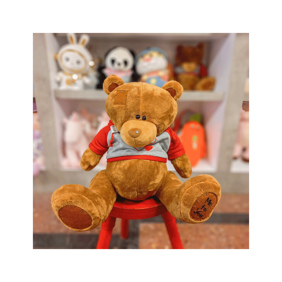 عروسک پلیشی خرس می تو لباسدار