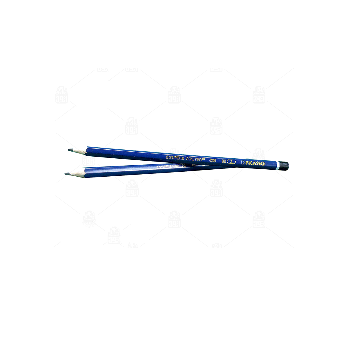 مداد مشکی بدنه آبی 4201 / پیکاسو