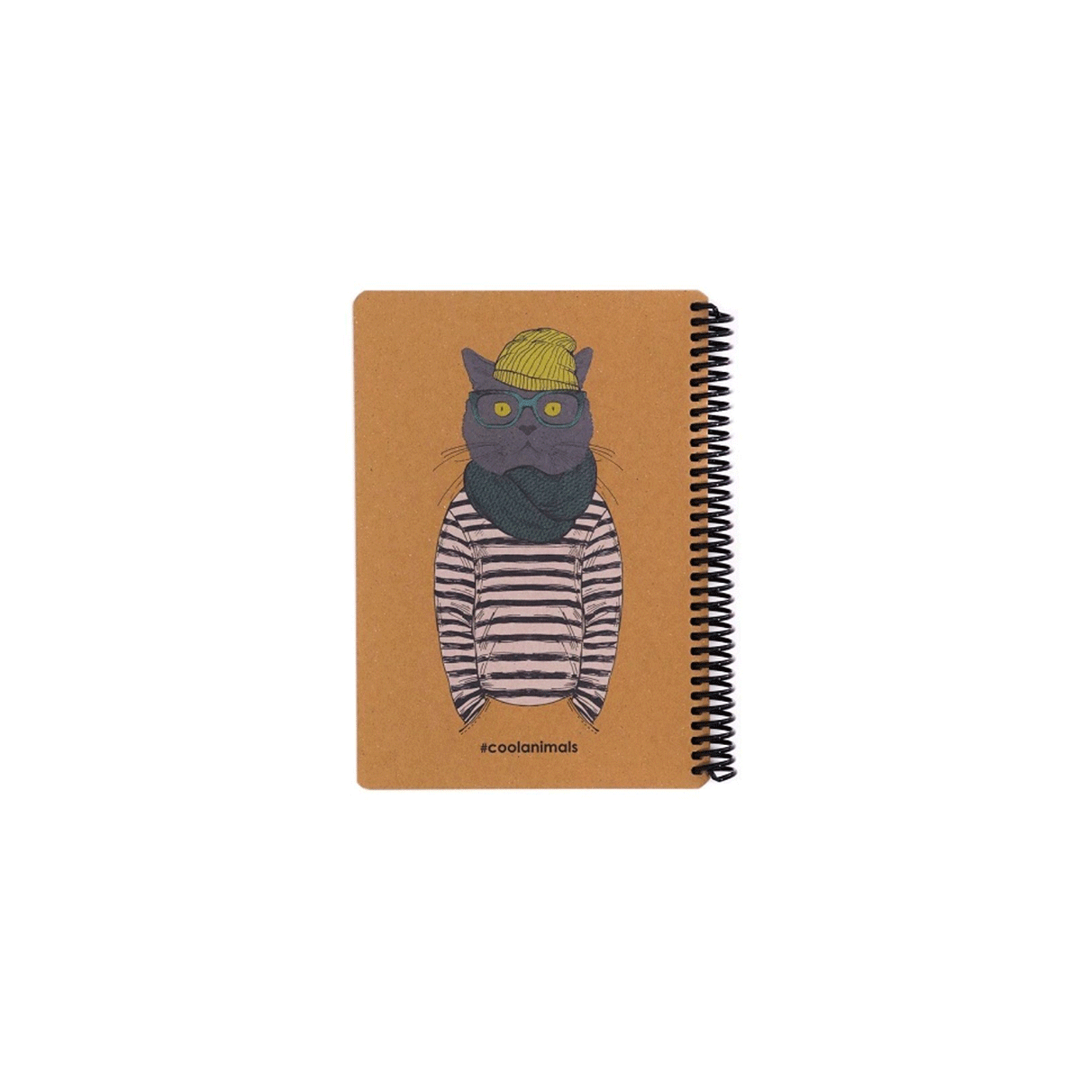 دفتر حیوانات خونسرد جلد سخت A6 / دات نوت