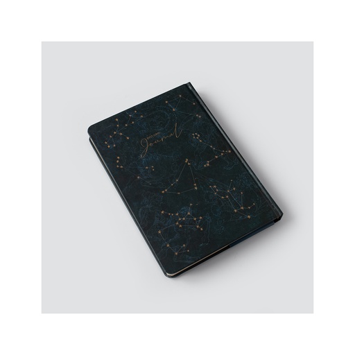 [27949] دفتر بولت ژورنال دات نوت طرح صورت فلکی آبی