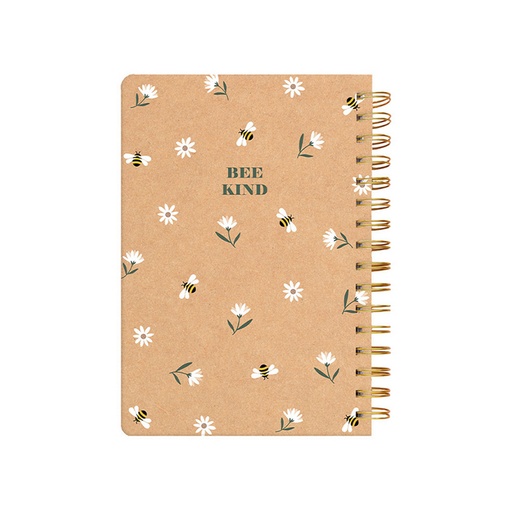 [27953] دفتر سری کلاسیک دات نوت مدل زنبور قهوه ای