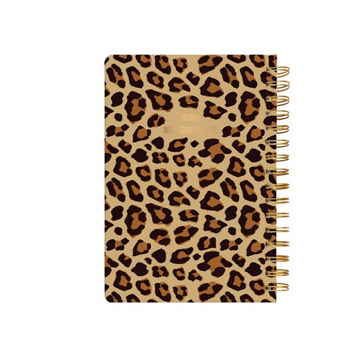 [27959] دفتر سری کلاسیک دات نوت مدل پلنگی قهوه ای