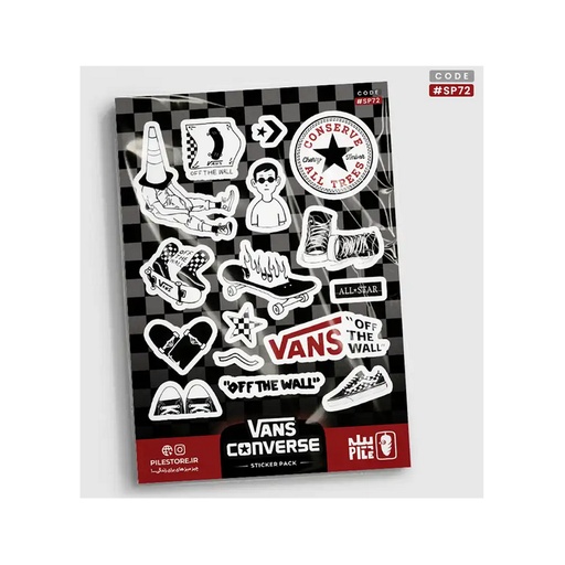 [28624] استیکر پیله استور M کد 72