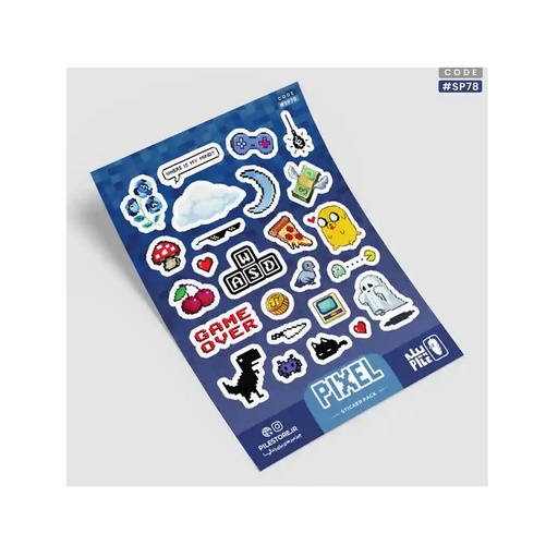 [28630] استیکر پیله استور M کد 78