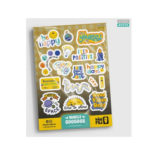 [28660] استیکر پیله استور M کد 58