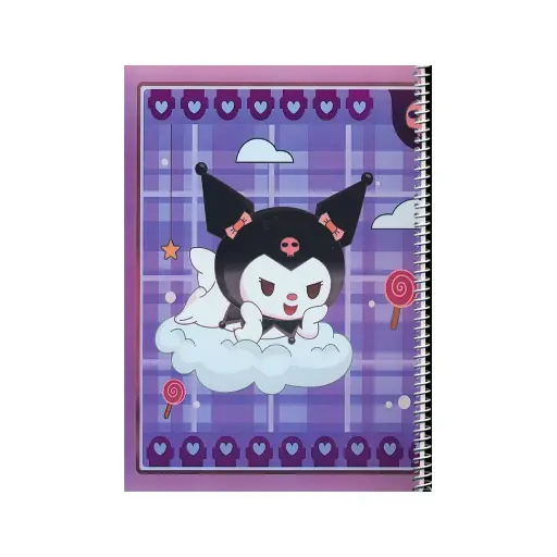 [28928] دفتر نقاشی کرومی بنفش آ4 کد 605 / پیرامون