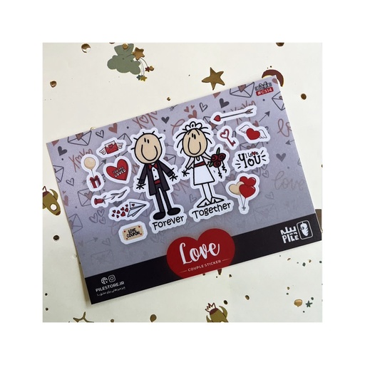 [29054] استیکر کاپلی پیله M کد 14