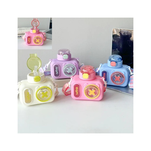 [29099] قمقمه فانتزی مستطیل خرسی رنگی