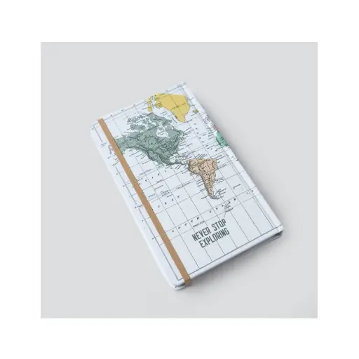 [29278] دفتر سری ساینس اروپایی طرح جهان / دات نوت