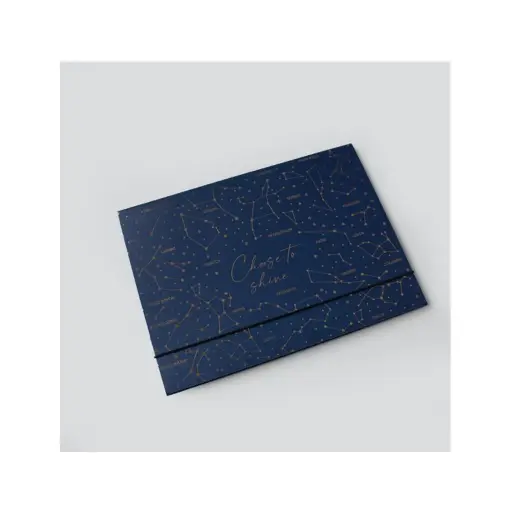 [29292] پوشه مقوایی طرح ستاره / دات نوت