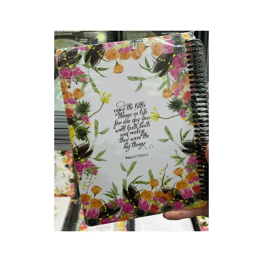 [29430] دفتر 100 برگ وزیری فلو گلگلی طرح 1 / پیل