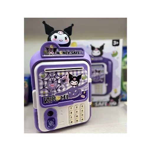 [29514] گاو صندوق رمز دار کرومی 