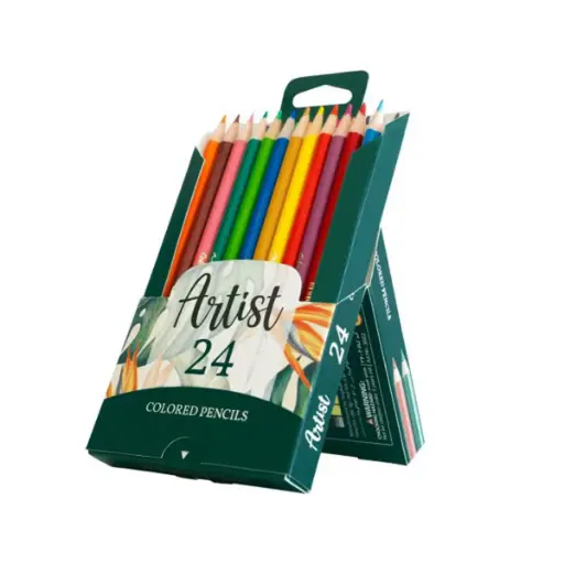 [29950] مداد رنگی 24 رنگ آرتیست / آریا