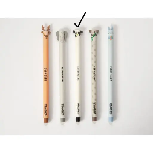 [29975] خودکار پاک کن دار طرح پاندا / اسکول فنس