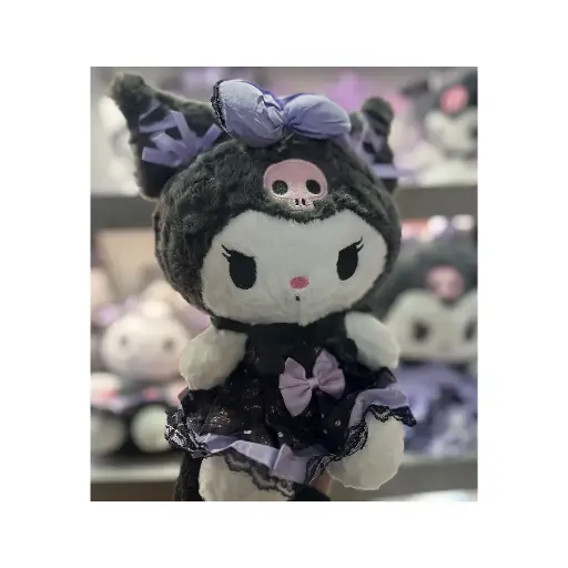 [30056] عروسک پلیشی کرومی پاپیون دار