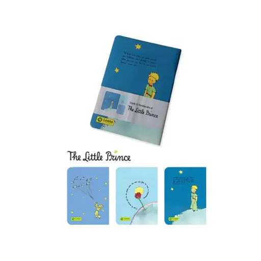 [30222] دفتر فانتزی پک 3 تایی شازده کوچولو / لنتو