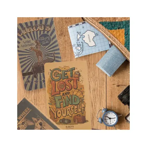 [30280] دفتر یادداشت اسلیم (slim) سم طرح سیرک