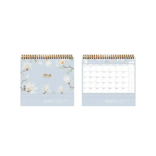 [30438] تقویم رومیزی 1405 طرح شکوفه دات نوت