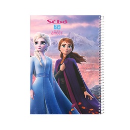 [2686] دفتر 50 برگ فروزن / سیبو