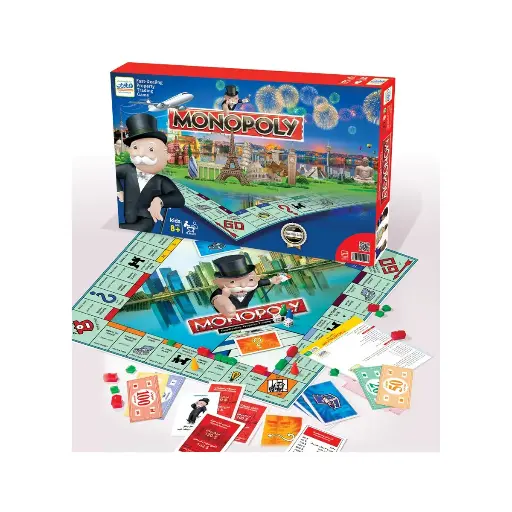 [2874] بازی فکری مونوپولی کلاسیک / فکرآوران