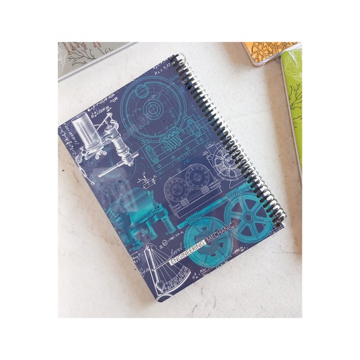 دفتر 100 برگ دات نوت طرح مکانیک