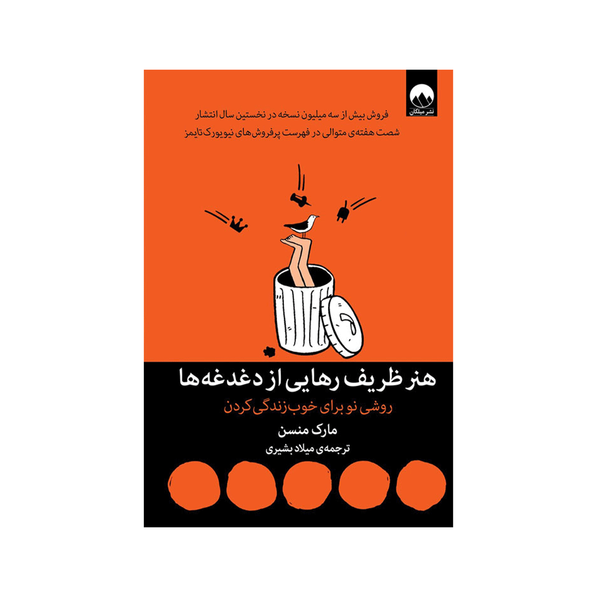 [7289] کتاب هنر ظریف رهایی از دغدغه ها / میلکان