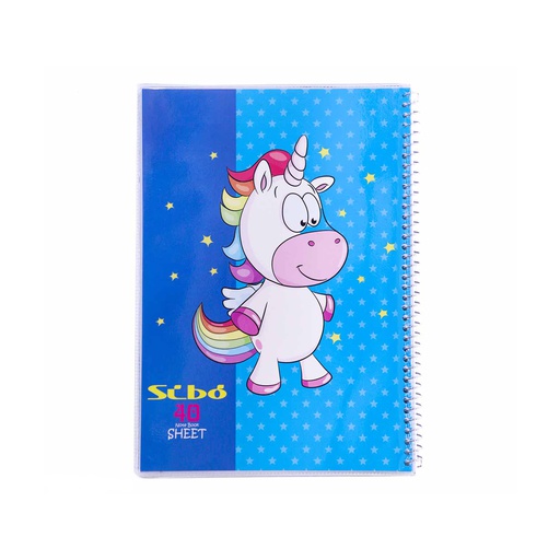 [7852] دفتر 40 برگ پونی / سیبو