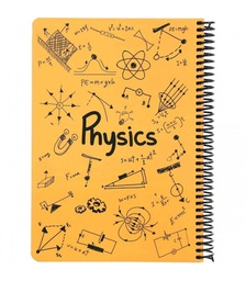 دفتر خط دار دات نوت طرح فرمول درس فیزیک