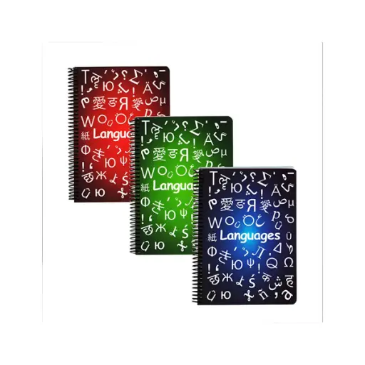 دفتر خط دار دات نوت طرح فرمول درس زبان