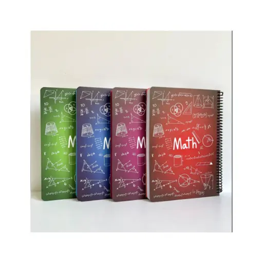 دفتر خط دار دات نوت طرح فرمول درس ریاضی