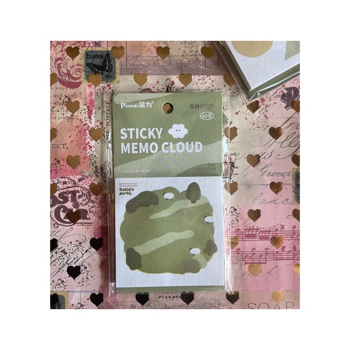 [27309] استیک نوت فانتزی مزرعه سبز طرح 1