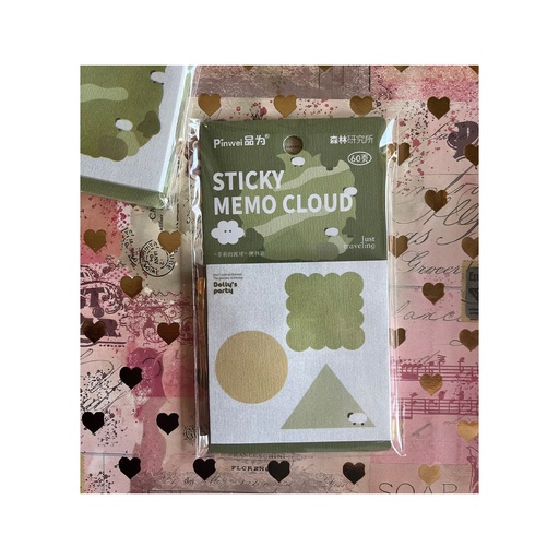 [27310] استیک نوت فانتزی مزرعه سبز طرح 2