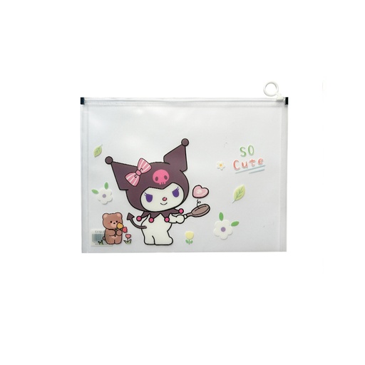 [6942520000907] پوشه شفاف فانتزی آ4 کرومی so cute